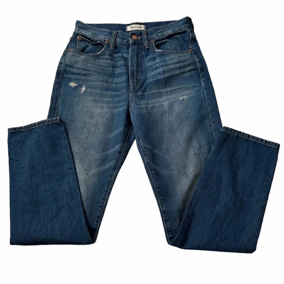Madewell The Perfect Vintage Jean Dark Wash Straight Leg Size 27 - Picture 1 of 8